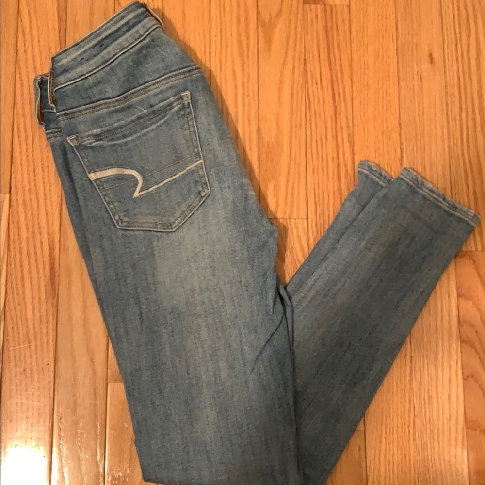 Light colored jeans
